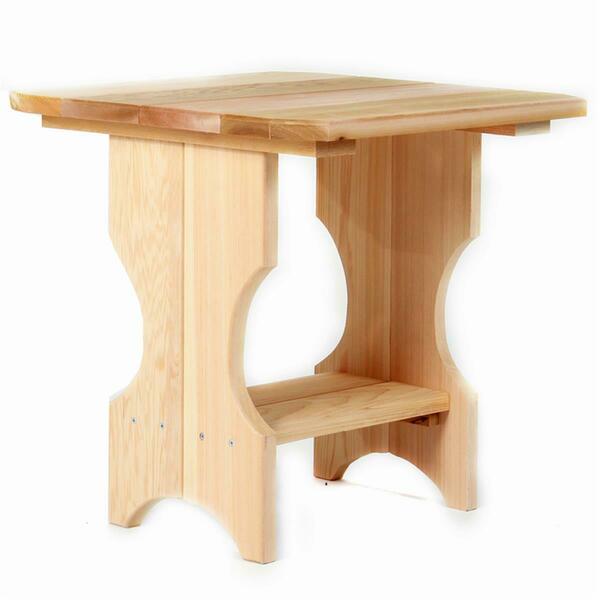 All Things Cedar Adirondack Magazine Table ST24